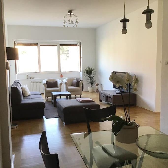 Spacious 3Br/2Bt Apartment With A/C In City Center ซาเกร็บ ภายนอก รูปภาพ